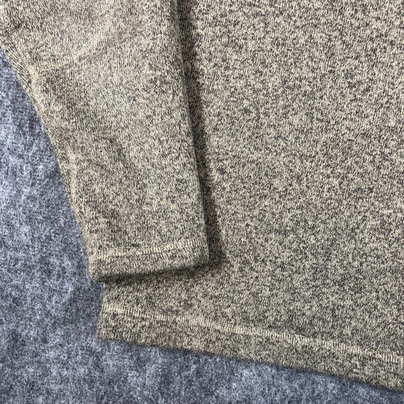 The North Face Gordon Lyons Sweater Mens Large Beige Fleece 1/4 Zip Pullover - Picture 3 of 16